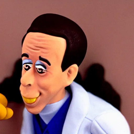 Image similar to jerry seinfeld claymation