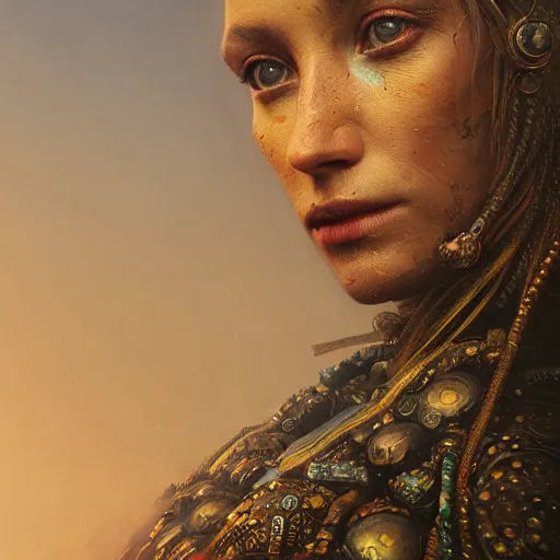 Prompt: portrait of ra, intricate artwork, concept art, octane render, deviantart, cinematic, key art, hyperrealism, iridescent accents, portrait photograph, nikon 3 5 mm, photograph by greg rutkowski