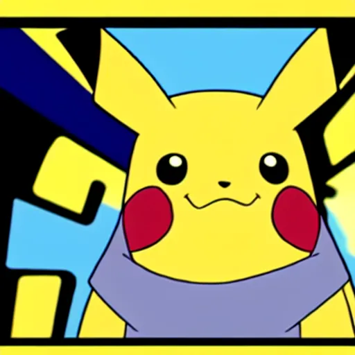 Image similar to epic movie poster summer blockbuster pikachu stars in bobs burgers, directed by stanley kubrick