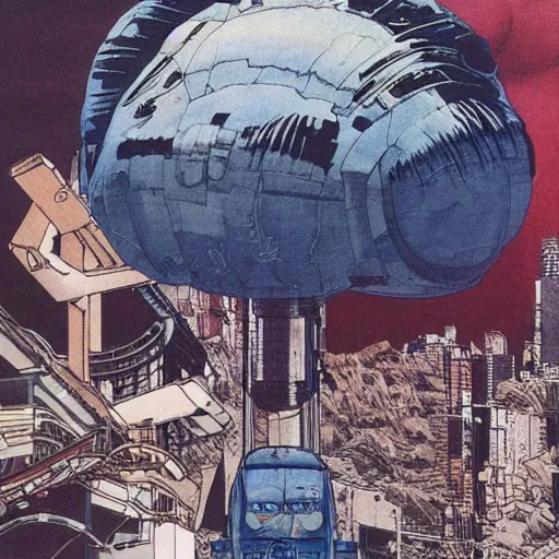 Prompt: art by katsuhiro otomo