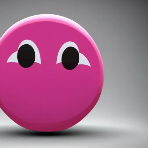 Image similar to pink angry bubble, emoticon