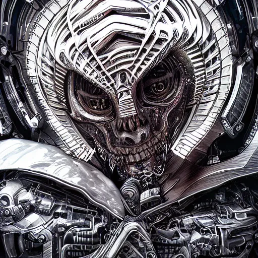 Prompt: metalheadz, intricate, futuristic, ultra realistic, hyper detailed, cinematic, digital art,