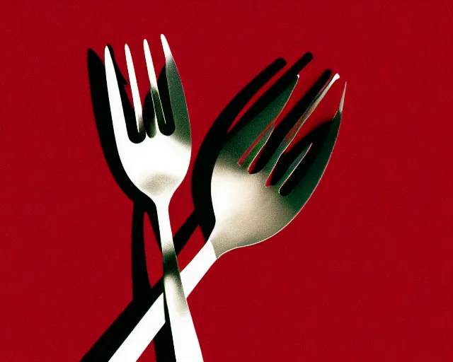 Prompt: anonymous fork in the style of bee movie by pixar, crimson - black color scheme, beautiful composition, cinematic lighting, vibrant epic