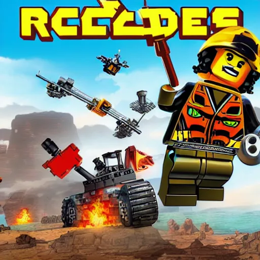 Image similar to lego rock raiders 2022 Promo Art