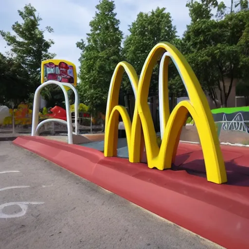 Image similar to McDonalds Play Ground from hell