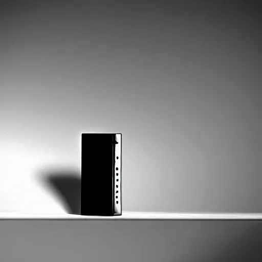Prompt: a lighter designed by isamu noguchi, white background, studio photograph