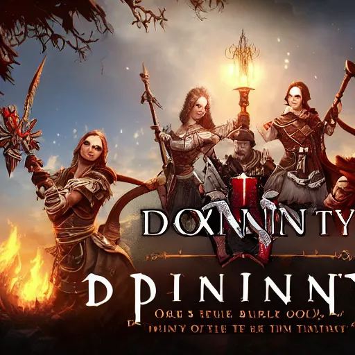 Image similar to box art divinity original sin 2 text, 8 k detailed digital art masterpiece