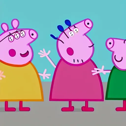 peppa pig in real life, 8 k, photography, | Stable Diffusion