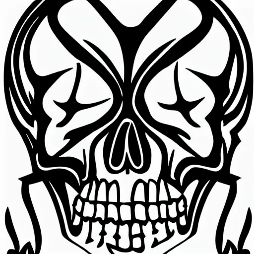 Image similar to death metal themed skull shaped microphone vector logo for a record label, dark, horrorcore, grunge, golden ratio