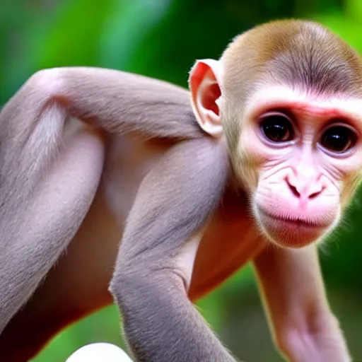 Image similar to hairless monkey