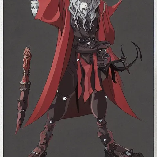 Prompt: badass satan type character by ghibli studio,detailed,concept art,reference sheet