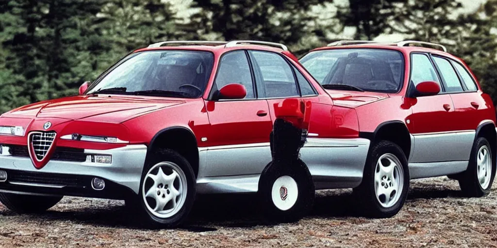 Image similar to “1990s Alfa Romeo Stelvio”