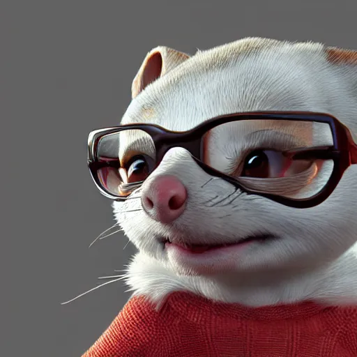 Image similar to stuart little, artstation trending, unreal engine 5