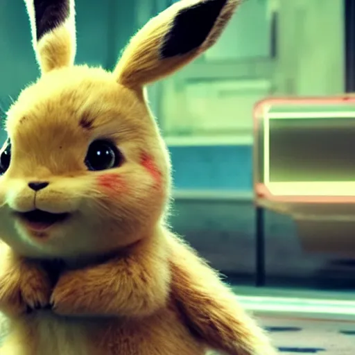 Image similar to a rabbit in the movie detective pikachu
