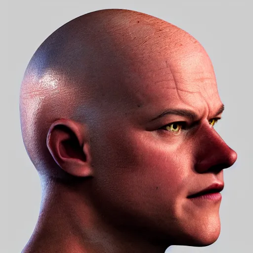 Prompt: hyperrealistic mixed media image of Matt Damon bald head disguised as !!foreskin!!, stunning 3d render inspired art by István Sándorfi and Greg Rutkowski, perfect facial symmetry, realistic, highly detailed attributes and atmosphere, dim volumetric cinematic lighting, 8k octane extremely hyper-detailed render, post-processing, masterpiece,