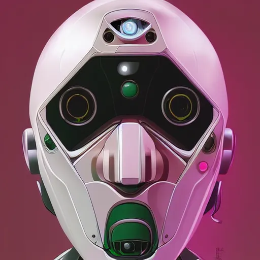 Image similar to face of robot, cyberpunk, ultra realistic by ori toor