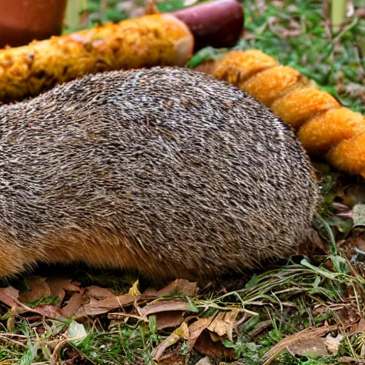 Image similar to corndog groundhog poop log 3 times