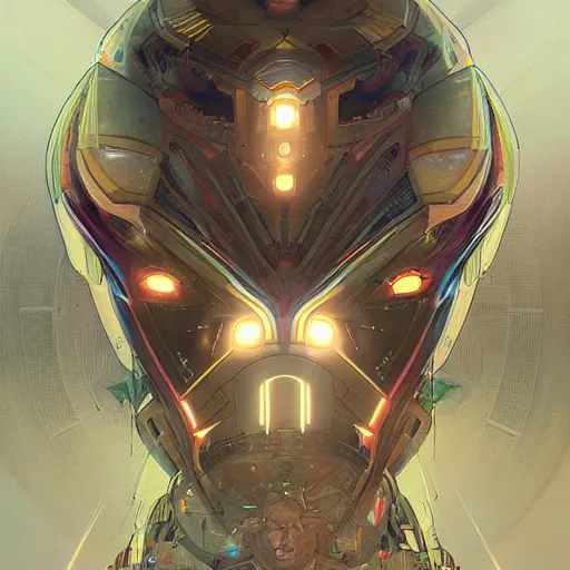 Prompt: symmetry! abstract futuristic robotic, psychedelic background, apex legends, epic lighting, pen illustration, ultra detailed, art by artgerm and greg rutkowski and alphonse mucha