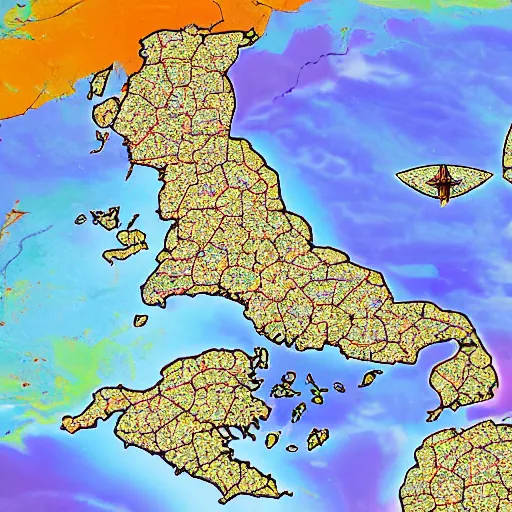 Prompt: galactic Netherlands