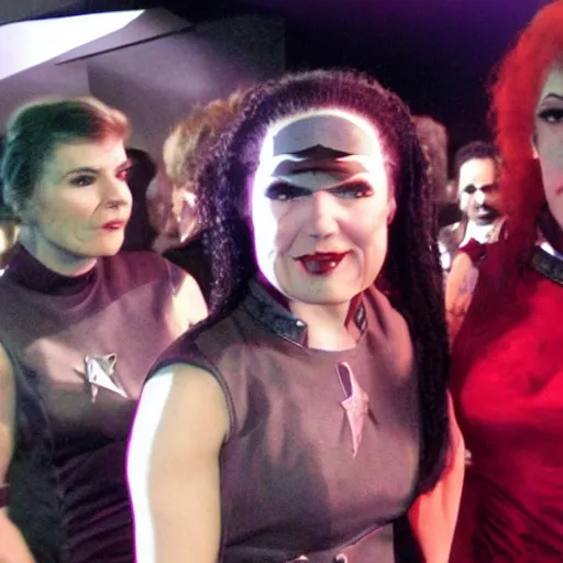 Image similar to lursa and b'etor star trek klingon sisters