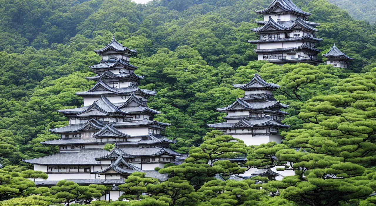 Image similar to a Japanese castle