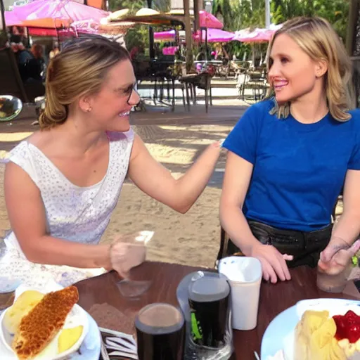 Image similar to pov date with kristen bell