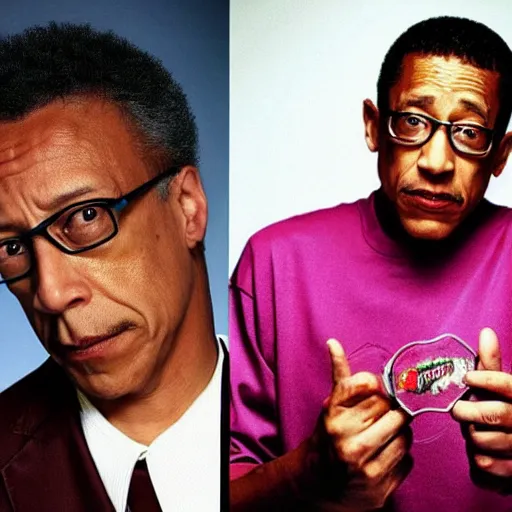 Image similar to “Gus Fring in a 90s sitcom”