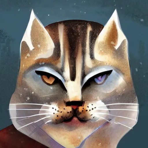 Image similar to illustration of the roman emperor augustus neko man half cat, character design, art station, epic, elegant, masterpiece of laurie rowan