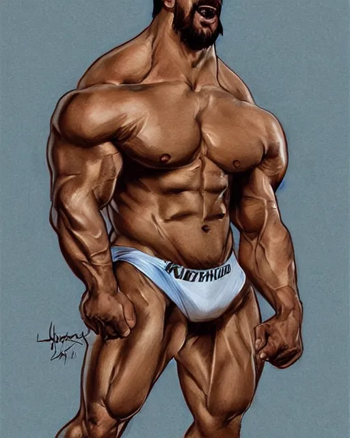 Image similar to gigachad luigi bodybuilder in winter by ilya kuvshinov, ernest khalimov body by krista sudmalis, super mario bros symmetrical face concept art, hyper realistic, intricate, elegent, highly detailed, digital painting, concept art, smooth, sharp, focus, illustration, art by artgerm and greg rutkowski and alphonse mucha, artstation