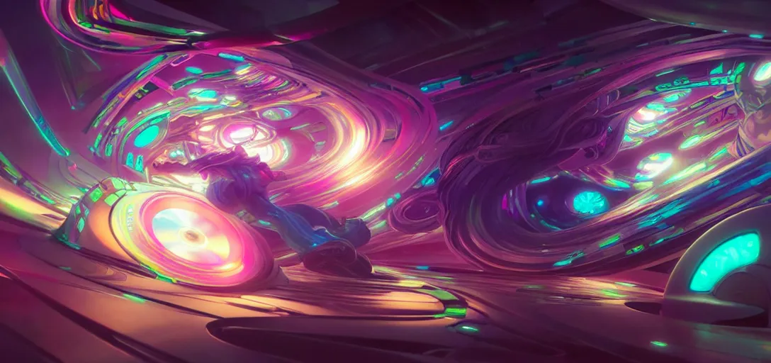 Image similar to swirling vortexes of computer hardware vaporwave aesthetic, colorful, psychedelic, digital painting, artstation, concept art, smooth, sharp focus, illustration, art by artgerm and greg rutkowski and alphonse mucha