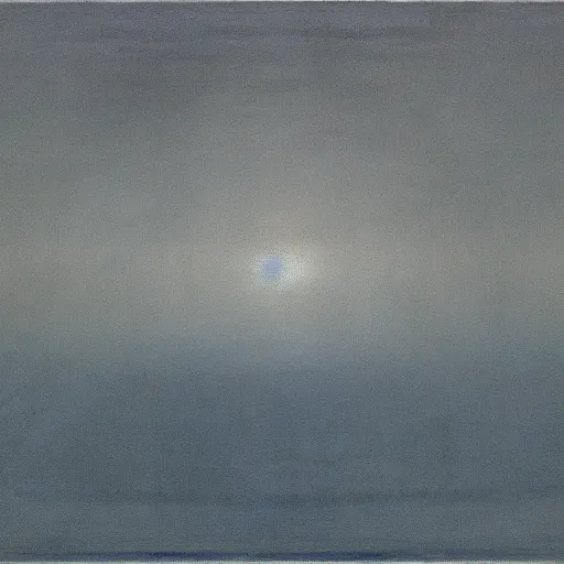 Image similar to the abstract painting'arctic void ', by caspar david friedrich!!!, by rothko!!!