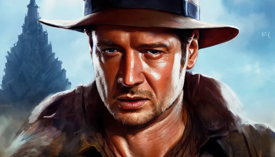 Prompt: Brendan Fraser is Indiana Jones, hyperdetailed, artstation, cgsociety, 8k