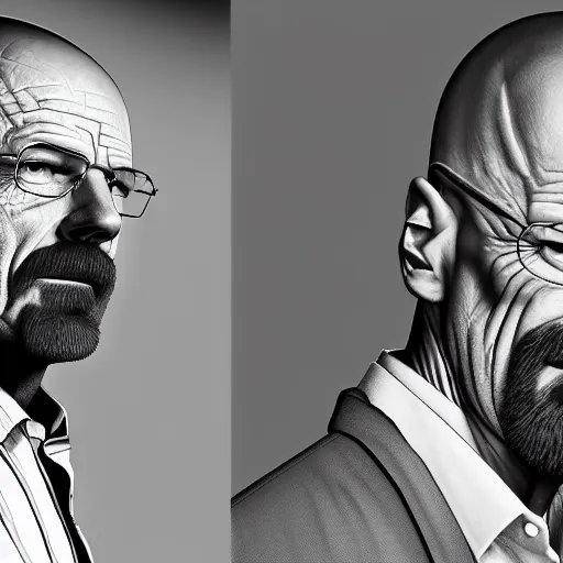 giga chad - Walter White Breaking Bad