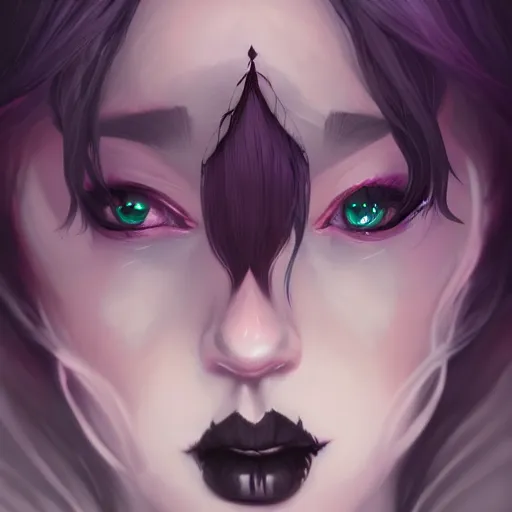 Prompt: a portrait of a beautiful goth, art by lois van baarle and loish and ross tran and rossdraws and sam yang and samdoesarts, digital art, highly detailed, intricate, sharp focus, Trending on Artstation HQ, deviantart, unreal engine 5, 4K UHD image