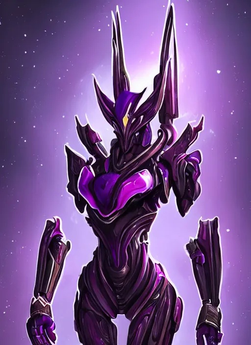 Prompt: cinematic full body, cosmic sized beautiful stunning giant robot mechan hot female dragon goddess, sharp sleek cyborg dragon head, sharp metal ears, smooth purple eyes, smooth fuschia skin, smooth silver armor, nebula, epic proportions, epic scale, macro furry, furry art, dragon art, goddess art, giantess art, warframe, warframe fanart, furaffinity, octane