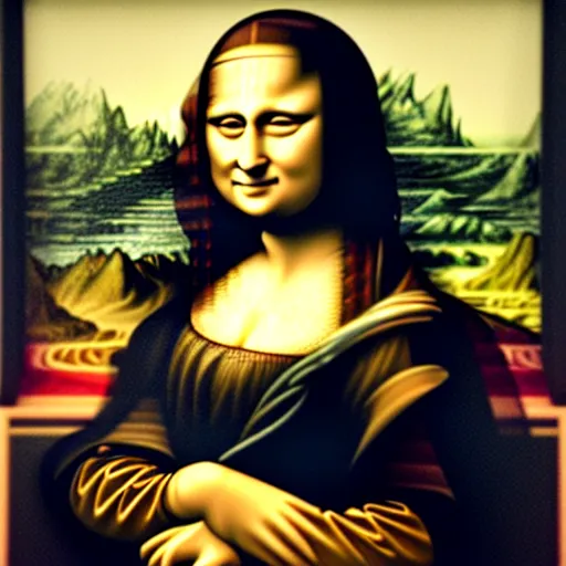 Prompt: real mona lisa