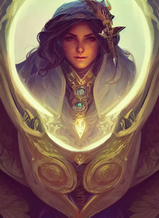 Prompt: owl wizard, d & d, fantasy, intricate, elegant, highly detailed, digital painting, artstation, concept art, matte, sharp focus, illustration, hearthstone, art by artgerm and greg rutkowski and alphonse mucha