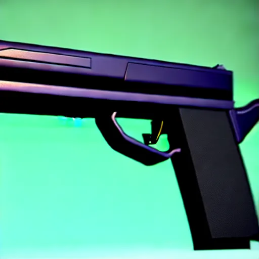 Image similar to A 3D realistic detailed rendering of 🔫 in unity