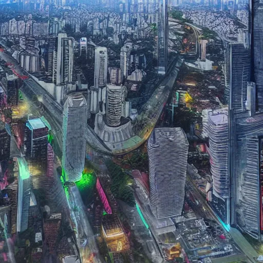 Prompt: futuristic sao paulo, 4 k, art by terraform studio, art byryan woodhouse