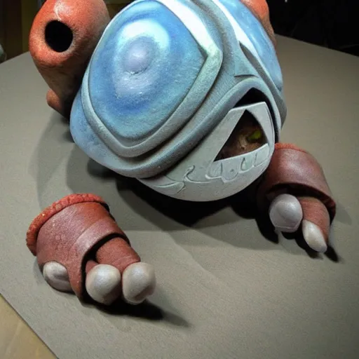 Image similar to realistic octorok from the legend of zelda,