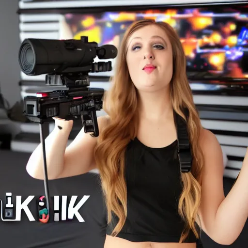 Image similar to youtuber jazzyguns, 4 k, 8 k