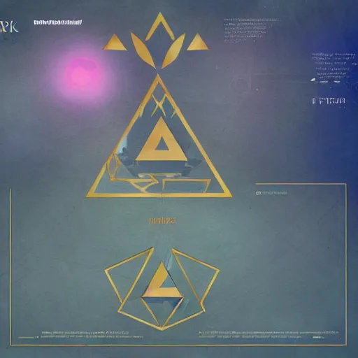 Prompt: Concept art of the triforce held by Link Botw 4k cgi award winning effects, cinema lights