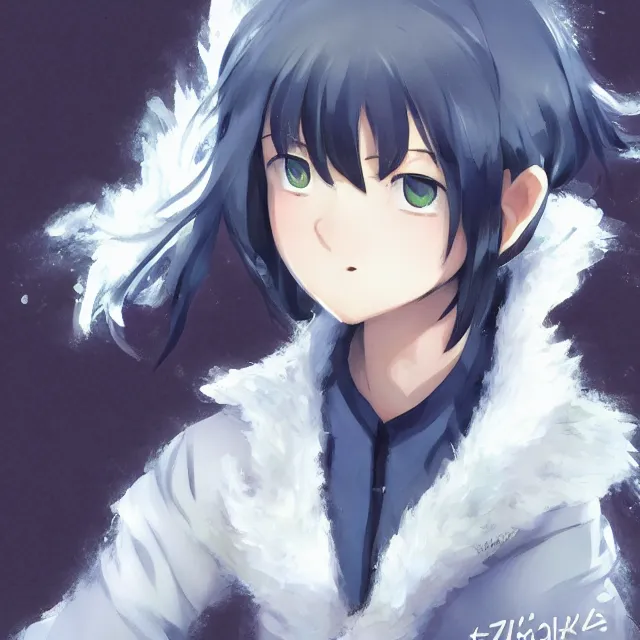 Prompt: fubuki, digital art by takashi takeuchi, akihiko yoshida, finely detailed features, makoto shinkai, kyoani studio, studio ufotable, trending on pixiv, pixiv fanbox, danbooru, beautiful drawing