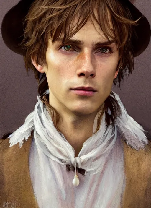 Image similar to asymmetrical!! portrait of a snufkin with angel wings in the style of, demon art, intricate, elegant, highly detailed, digital painting, artstation, biolusence, concept art, smooth, sharp focus, illustration, art by artgerm and greg rutkowski and alphonse mucha, horizon zero dawn 8 k