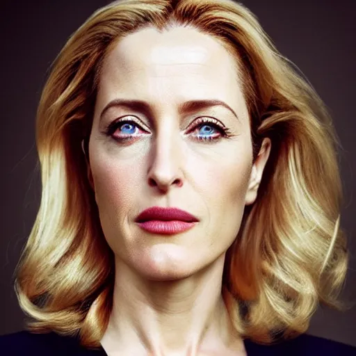 Image similar to gillian anderson by aykut aydogdu