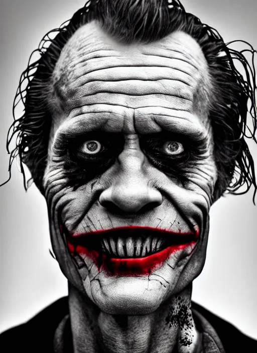 photo of Willem Dafoe as the Joker by Lee Jeffries, | Stable Diffusion ...