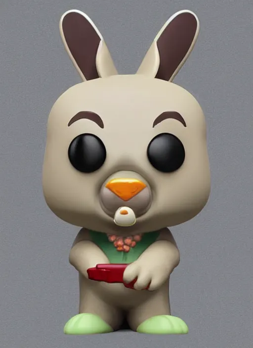 Image similar to big chungus funko pop