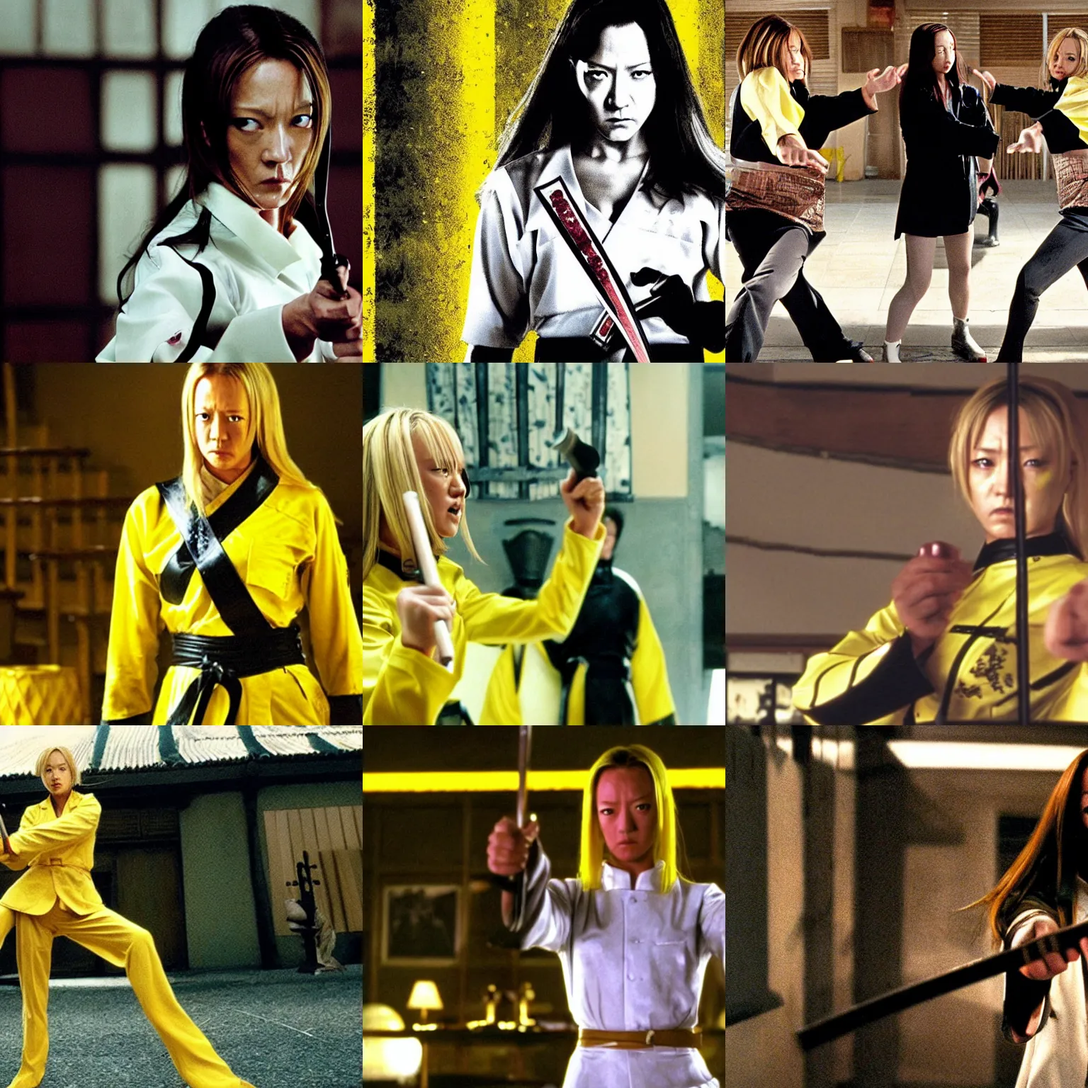 Prompt: a film still from kill bill ( 2 0 0 4 )