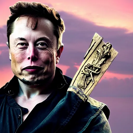 Image similar to elon musk as a pirate