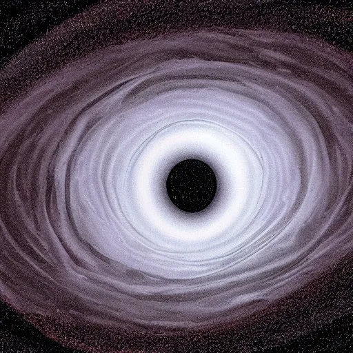 Image similar to what's inside a black hole